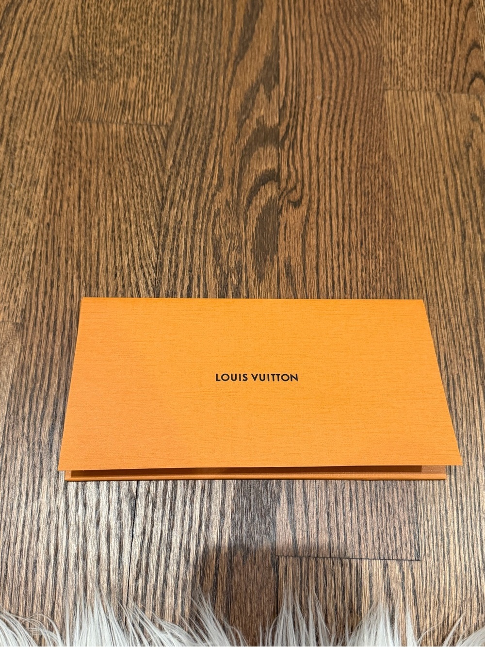 Louis Vuitton Envelope Card Receipt Holder Note Card